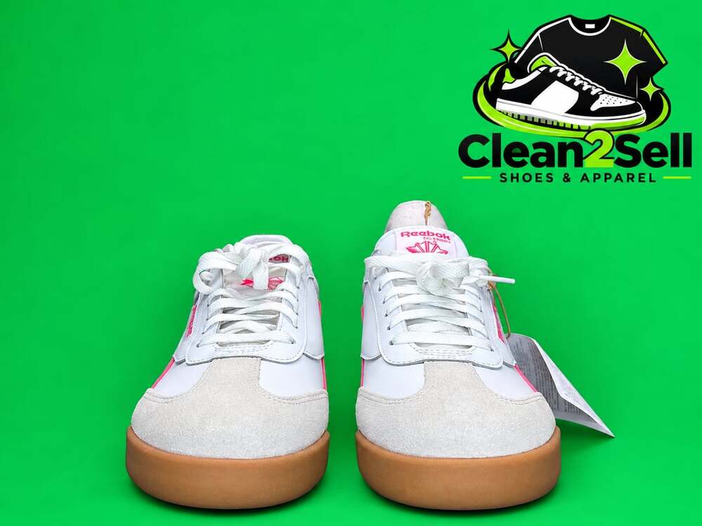 Reebok Campio XT Shoes White Bold Pink